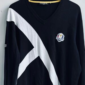 2014 RYDER CUP men’s size xl V neck sweater from GLENMUIR 1891